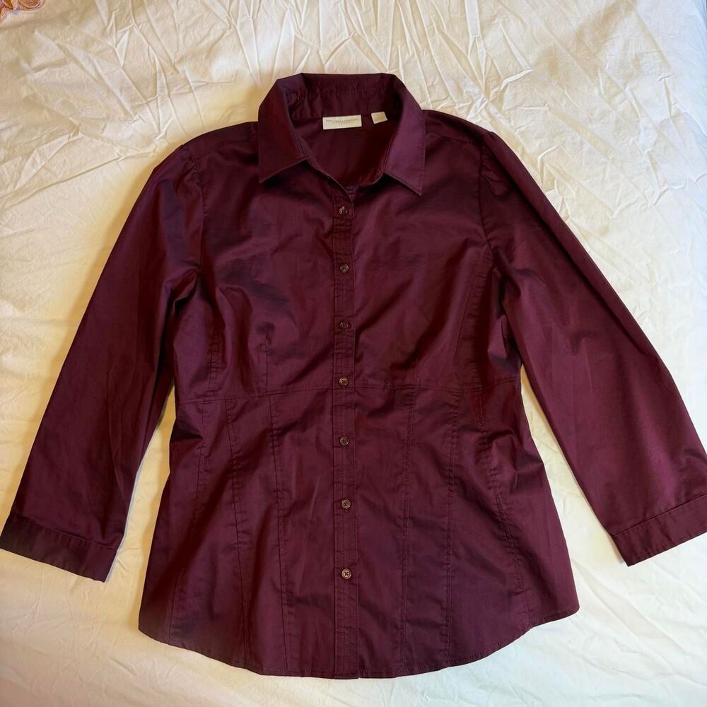 New-york-company Women's Burgundy Blouse